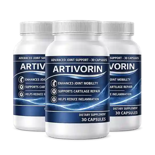 Artivorin Advanced Joint Support Supplement 3 Bottles 30 Capsules